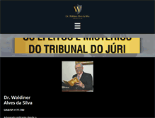 Tablet Screenshot of juriwaldiner.adv.br